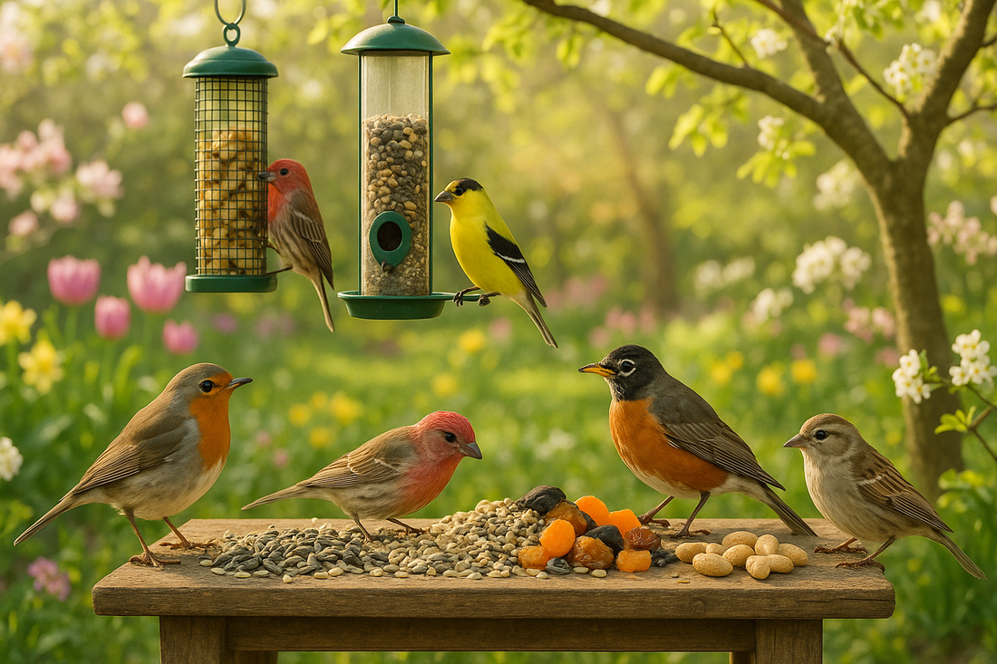 Futtertipps für Wildvögel im Frühling – so stärkst du sie für die Brutzeit.