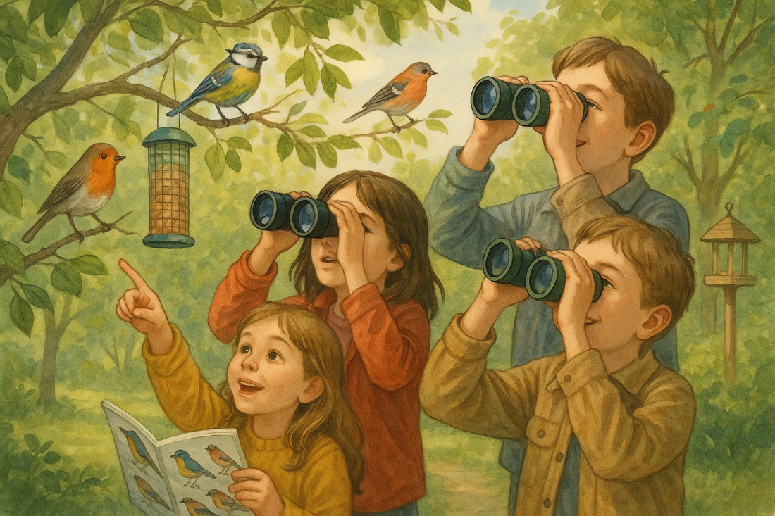 Mit Kindern Vögel beobachten – Spaß & Lernen im Garten