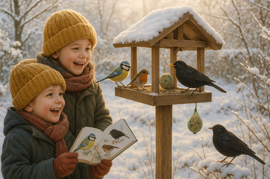 Kinder für Natur begeistern – Vögel füttern und beobachten leicht gemacht