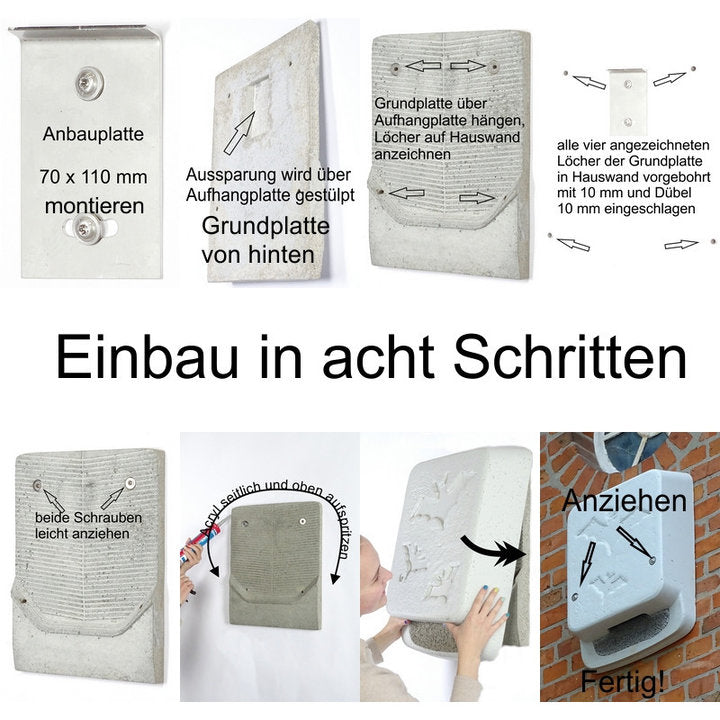ERBECK - Fledermaus Fassaden Sommerquatier