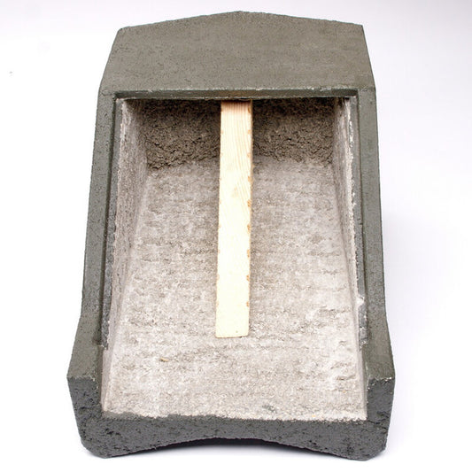 ERBECK - Fledermaus Großraumhöhle mit Satteldach aus Holzbeton