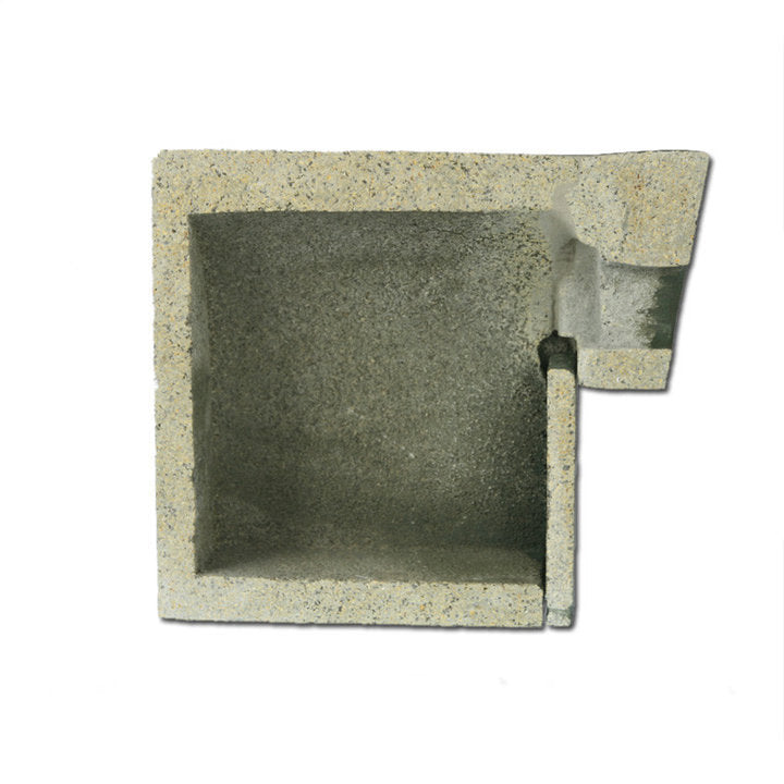 ERBECK - Nistkasten aus Holzbeton für Stare, Mittelspecht & Gartenrotschwänze