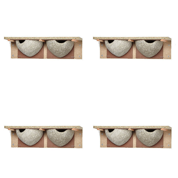 ERBECK - Set Mehlschwalbenkolonie