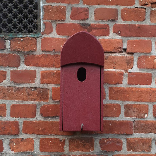 ERBECK - Universal-Nistkasten mit ovalem Flugloch für Fassaden aus Holzbeton