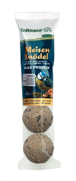 Erdtmann 4 Meisenknödel PLUS Protein (ohne Netz)