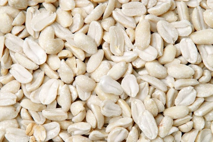 GEVO Erdnussbruch weiß blanchiert, 1kg