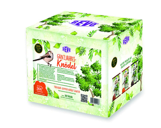 GEVO Ganzjahresknödel Premium 30 Stück im KARTON ohne Netz