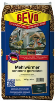 GEVO Mehlwürmer getrocknet 300g