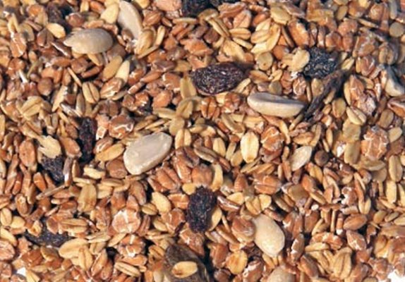 Ganzjahresfutter "Fettfutter Premium" zur Bodenfütterung - im 5kg Eimer!