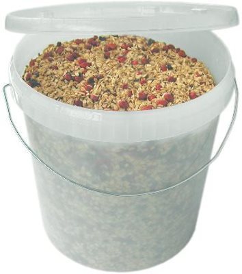 Ganzjahresfutter "Fettfutter Premium" zur Bodenfütterung - im 5kg Eimer!