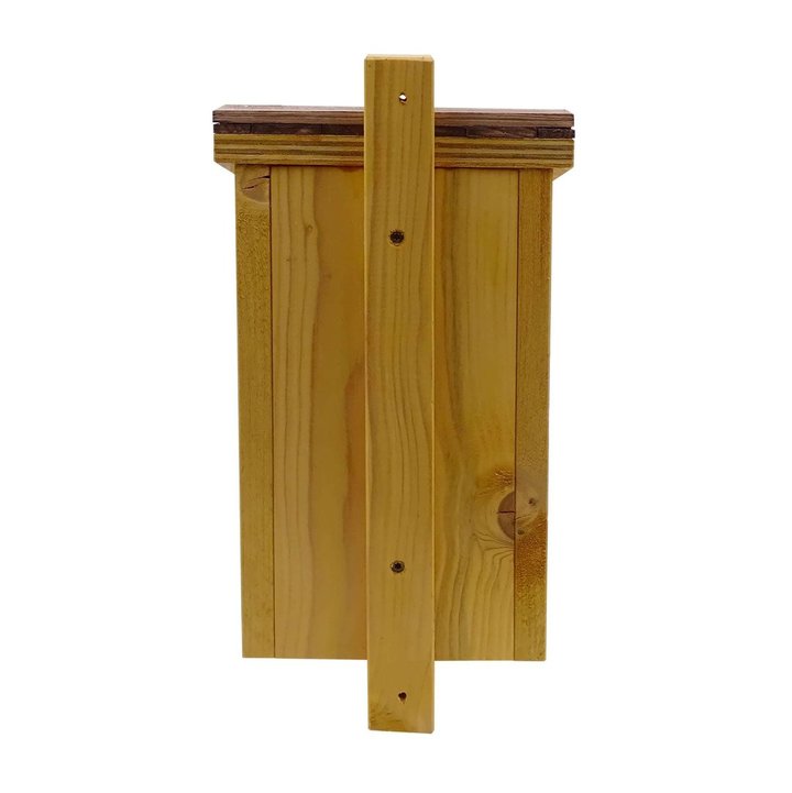 Holznistkasten aus hochwertigem Fichtenholz - 26mm Flugloch