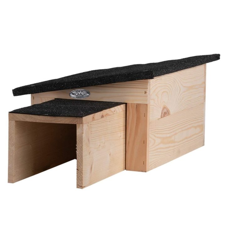 Igelhaus aus Holz