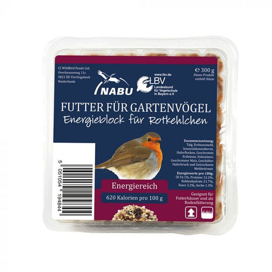 NABU / LBV Energieblock für Rotkehlchen 300g