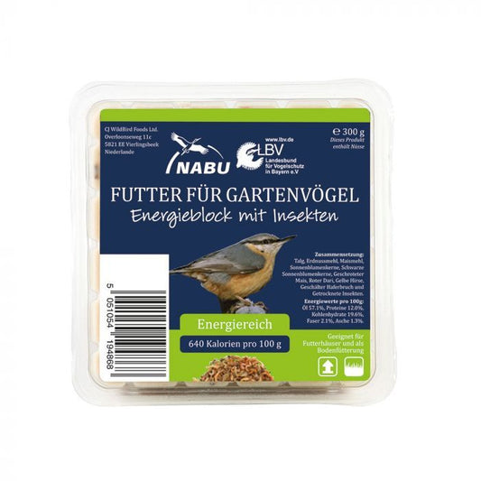 NABU / LBV Energieblock mit Insekten 300g