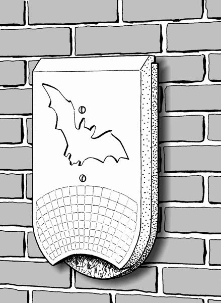 Schwegler Fassadenquartier 1FQ zur Anbringung an Gebäuden