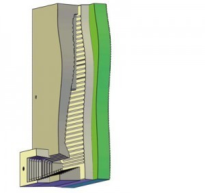 Schwegler Fledermausquartier Schraubensatz