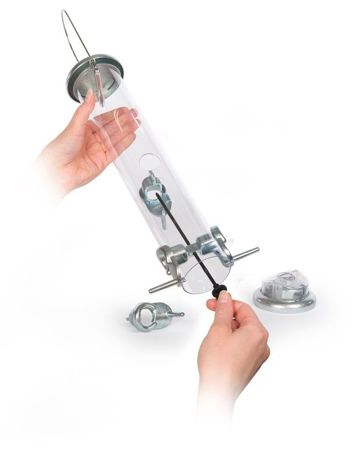 Schwegler Futtersäule "Ring-Pull Pro maxi - grün" 1,5l