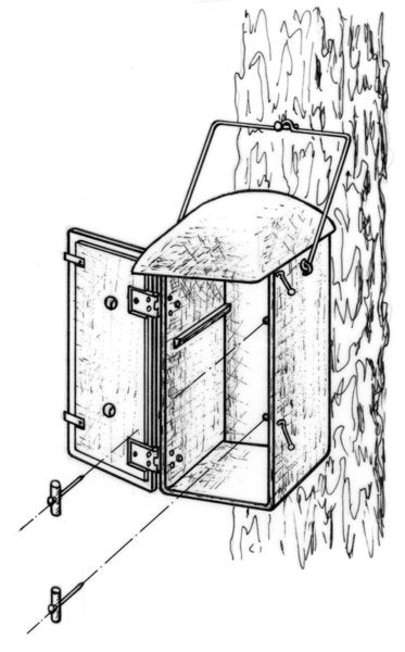 Schwegler Hornissenkasten aus Holzbeton