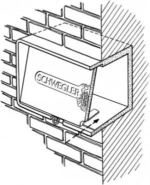 Schwegler Mauersegler Einbaukasten Nr. 16S