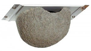 Schwegler Mehlschwalben-Einzelnest Nr. 13 inkl. 2 Halteschienen, (S Halter)