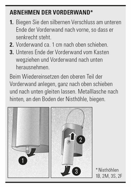 Schwegler Nisthöhle für Meisen 1B, 32mm Loch