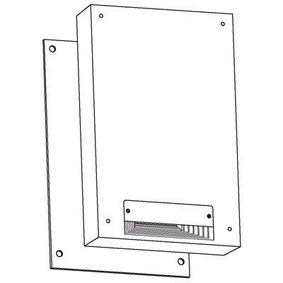 Schwegler Rückwand zu 1WI/2WI (ganze Höhe)
