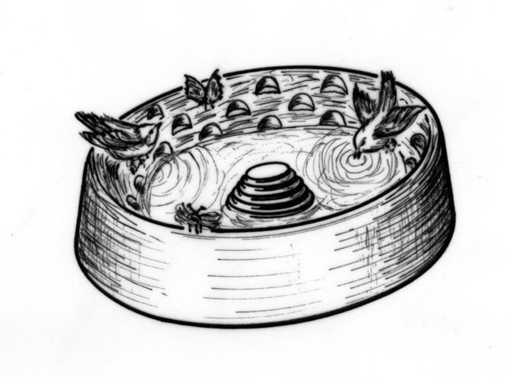 Schwegler Vogel- und Insektentränke ca. 3,5l