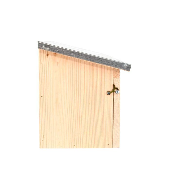 Spatzenvilla aus Holz - horizontal