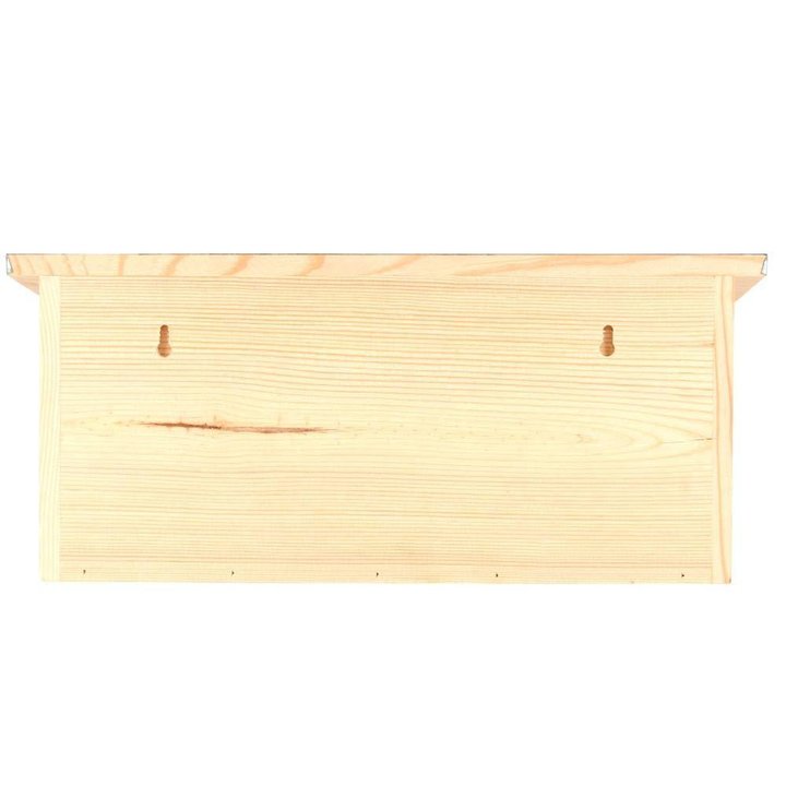 Spatzenvilla aus Holz - horizontal