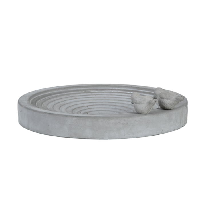 Vogeltränke aus Beton L