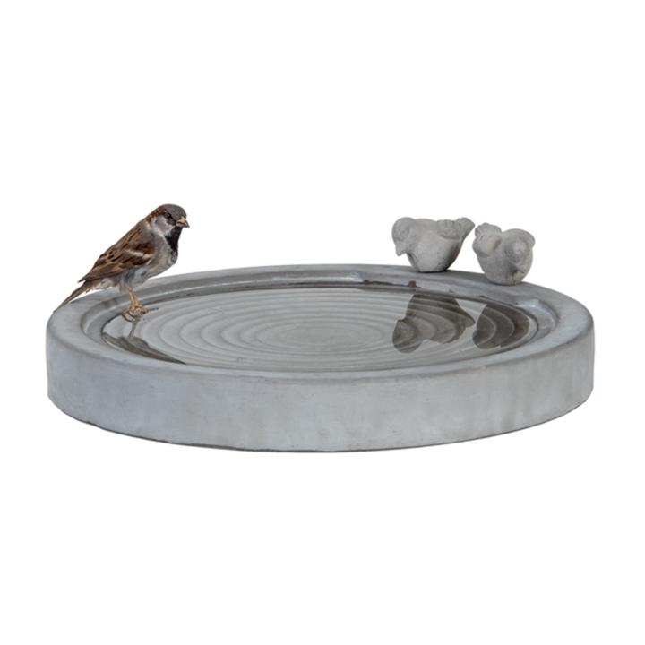 Vogeltränke aus Beton L