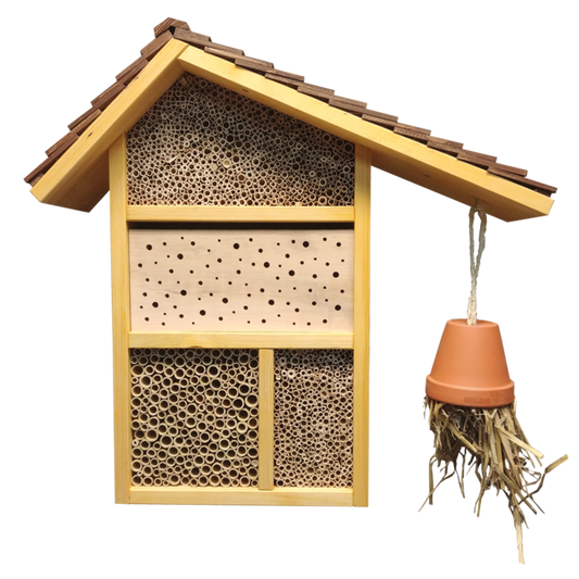 Wildbienenhotel „zum kleinen Fuchs“ - Fichte