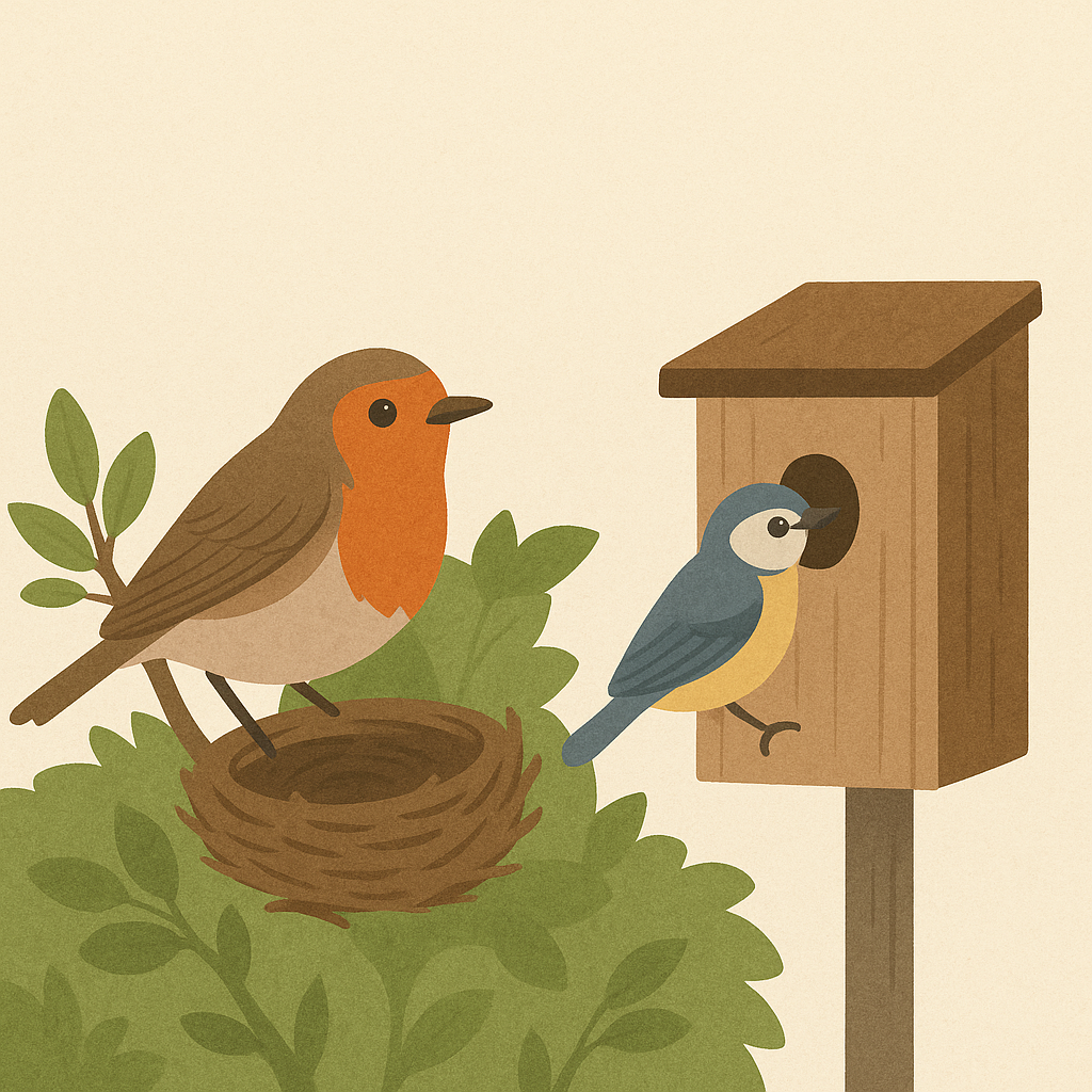 Nistkasten vs. Brutplatz: Was brauchen Vögel wirklich
