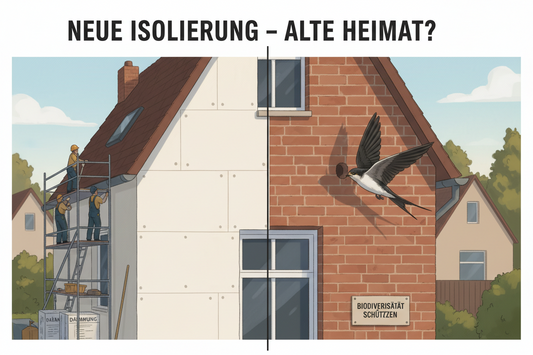 Fassadendämmung vs. Vogelschutz: So rettest du Mauersegler beim Hausbau