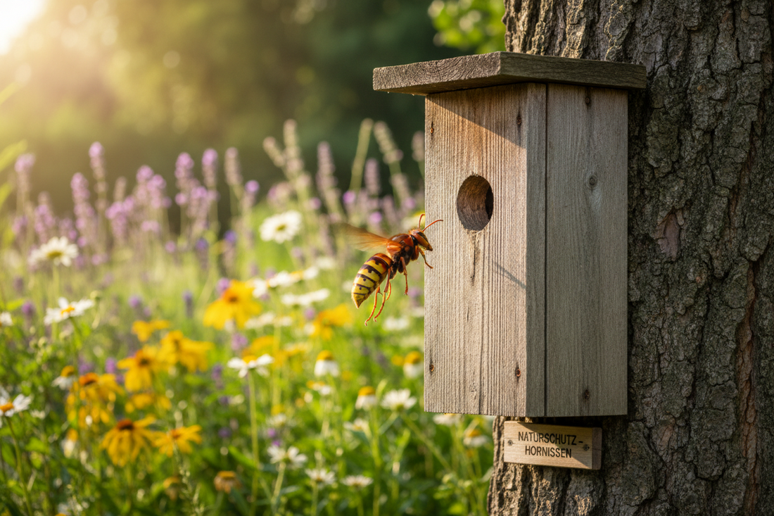 Sanfte Riesen: Warum Hornissen im Garten ein echter Glücksfall sind