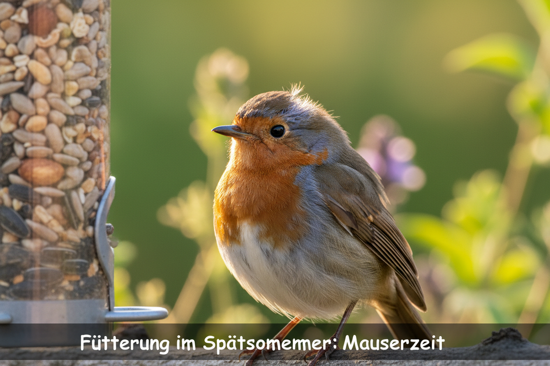 Krank oder in der Mauser? Warum Vögel im Spätsommer so zerzaust aussehen und wie du hilfst