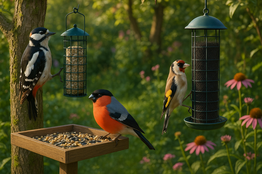 Wie lockt man seltene Vogelarten in den eigenen Garten?