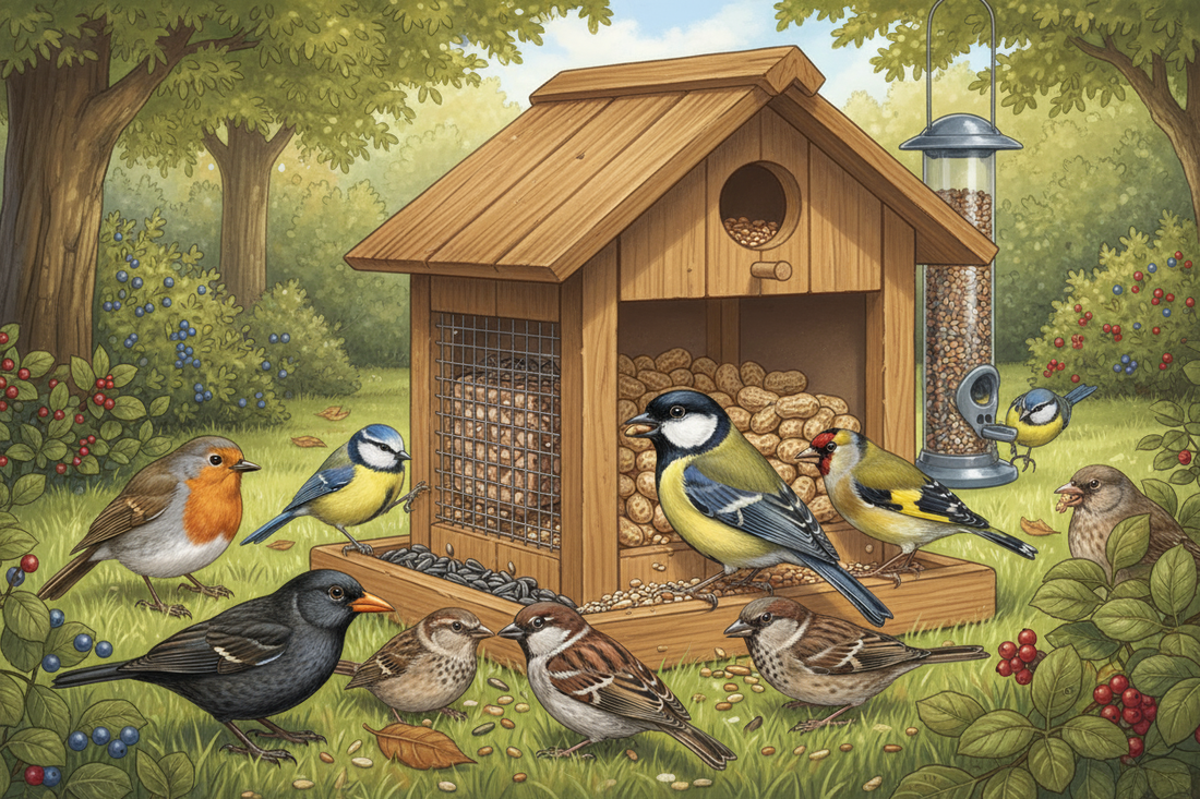 Vögel erkennen leicht gemacht: Wer frisst was an deinem Futterhäuschen?