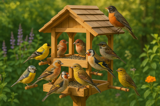 Futterstelle richtig platzieren: Diese Fehler solltest du vermeiden