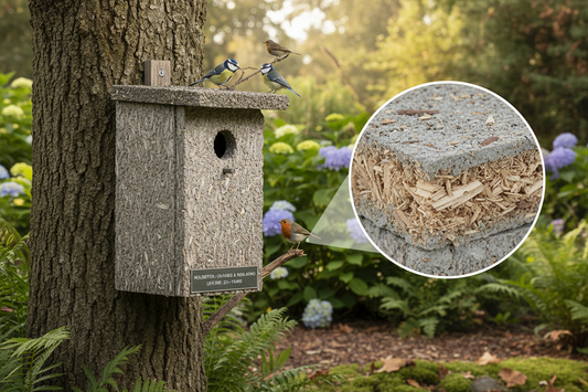 Warum Holzbeton? Das Geheimnis der langlebigen Nistkästen