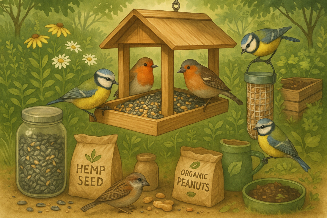 Nachhaltiges Vogelfutter: Worauf man beim Kauf achten sollte.