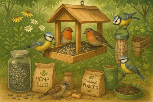 Nachhaltiges Vogelfutter: Worauf man beim Kauf achten sollte.