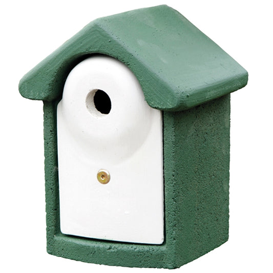 Holzbeton Nistkasten 28mm Öffnung, 20,5x30x21 cm