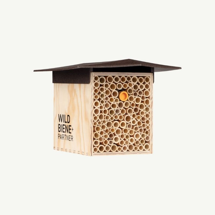 BeeHome Compact – Wildbienen-Nisthilfe für Garten & Balkon