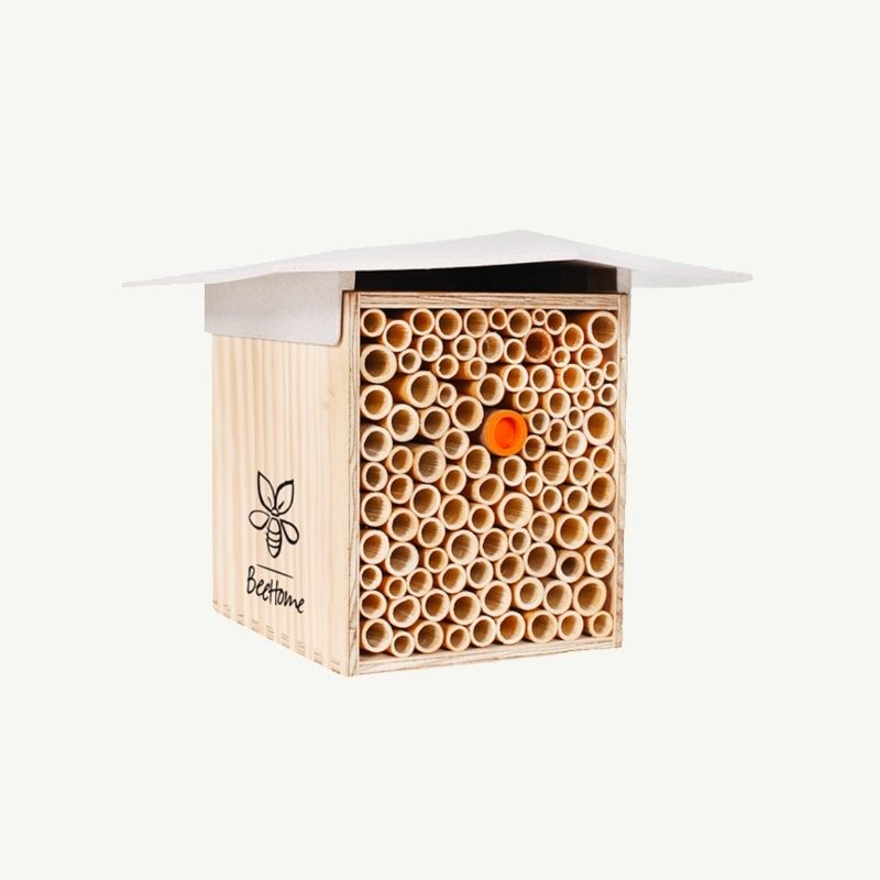 BeeHome Compact – Wildbienen-Nisthilfe für Garten & Balkon