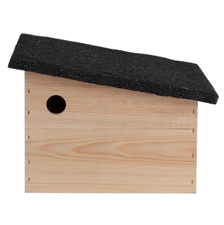 Igelhaus aus Holz
