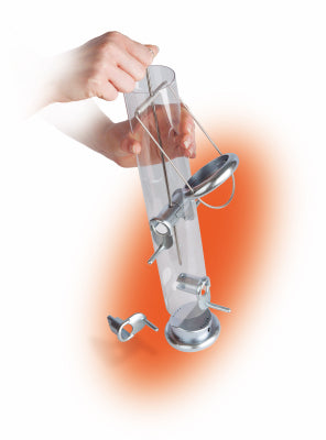 Schwegler Futtersäule "Ring-Pull Pro maxi - silber" 1,5l