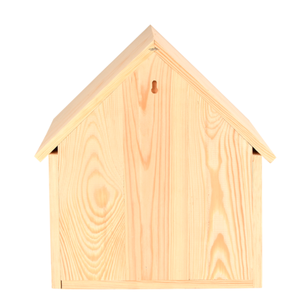 Spatzenvilla mit Silhouette