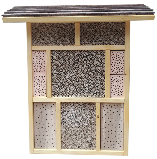 Wildbienenhotel - zum goldenen Ohrwurm XXL