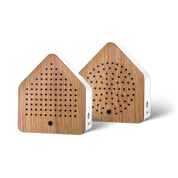 Zirpybox Wood/Holz - Sommerfeeling für zu Hause - Geräusche von Grillen und Grashüpfer